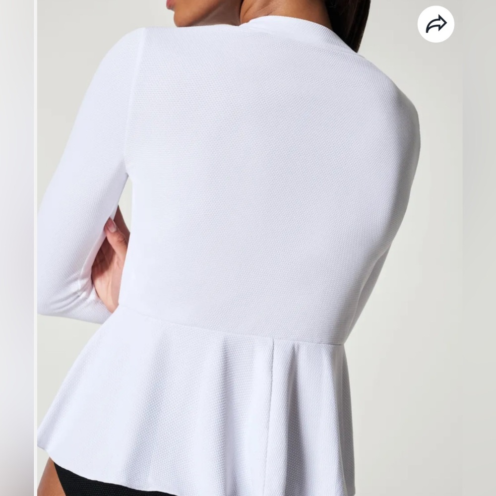 SPANX Pique Long Sleeve Swim Shirt
Crisp White ~ NWT - Picture 13 of 13